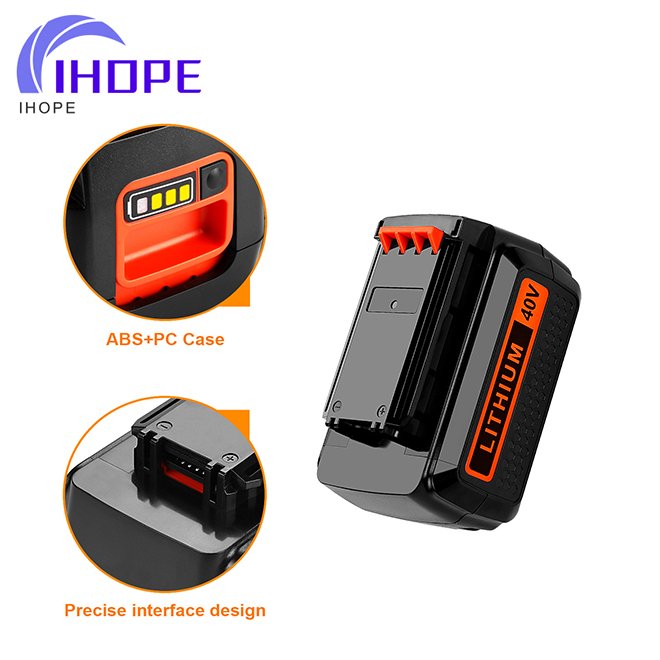 High Power 40V Lithium ion Battery 2000mAh for Power Tools