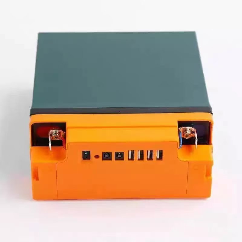 12V20AH/12AH lead-acid battery Universal yellow cap/African solar USB charging battery Multi-function mobile power converter