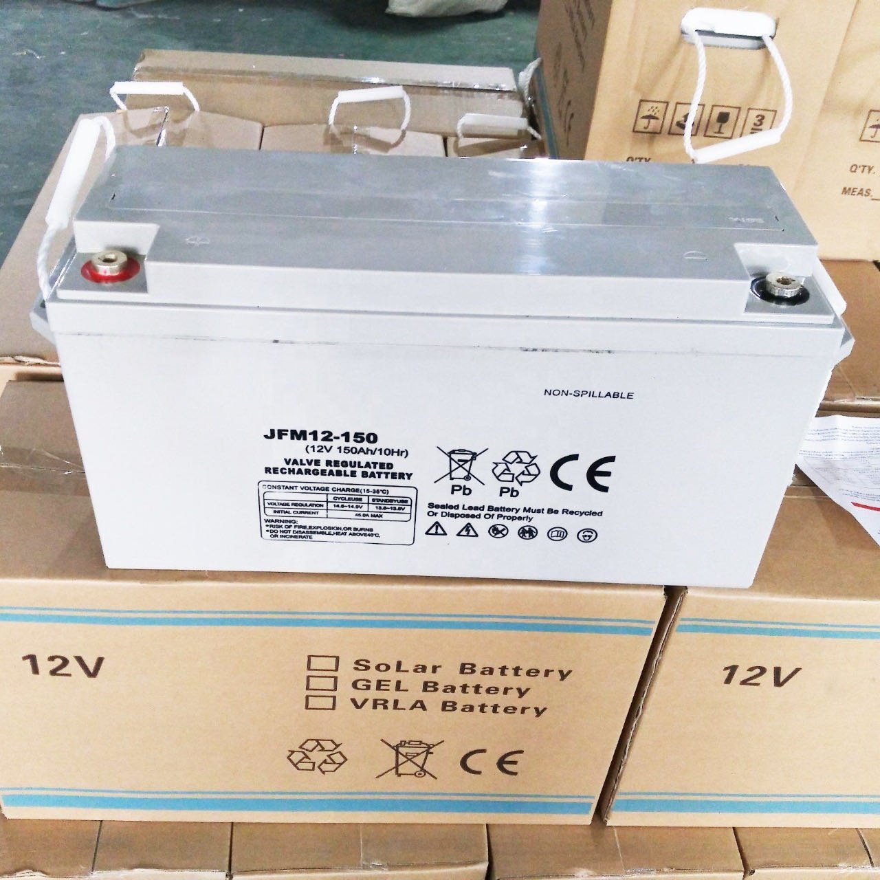 SUNKIT 12V 200AH 100AH 50Ah 250Ah 180Ah 150Ah Gel Battery Lead Acid Battery Sealed Telecom Battery