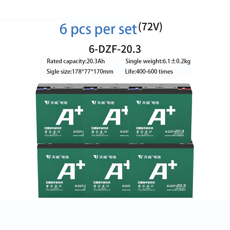 Wholesale Tianneng Battery 6-dzf-20 Automatic Lead-acid Battery Charger Lead Acid Batteries