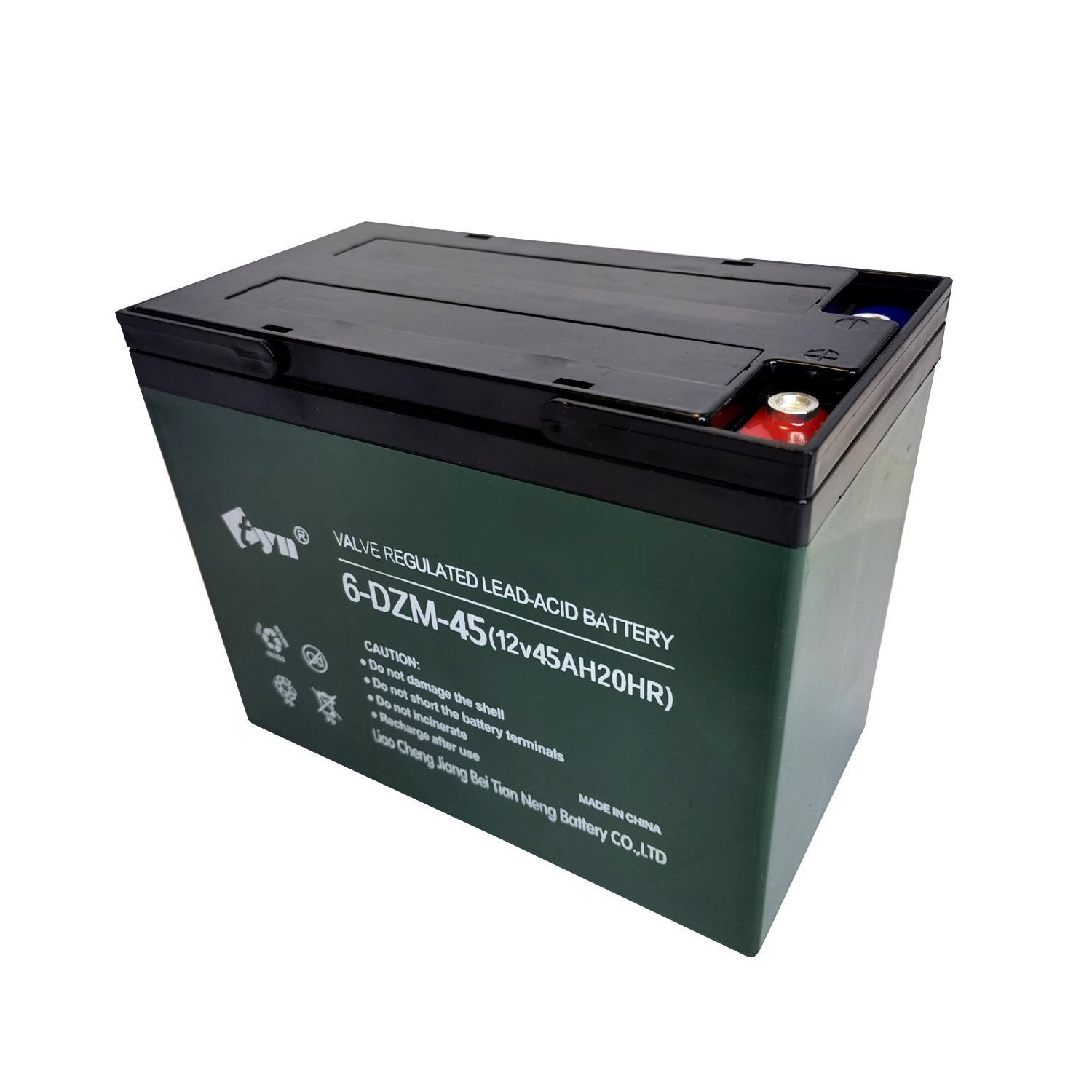 lead acid battery factory wholesale price 12v45ah rechargeable electric bicycle bike battery trojan 12V45AH