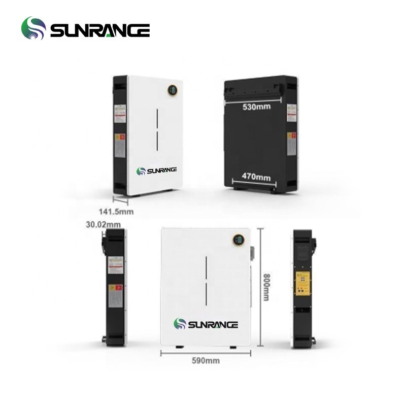 Sunrange 48V 51.2V 200Ah 10Kwh Lithium Ion Battery For Off Grid Hybrid Solar Energy System
