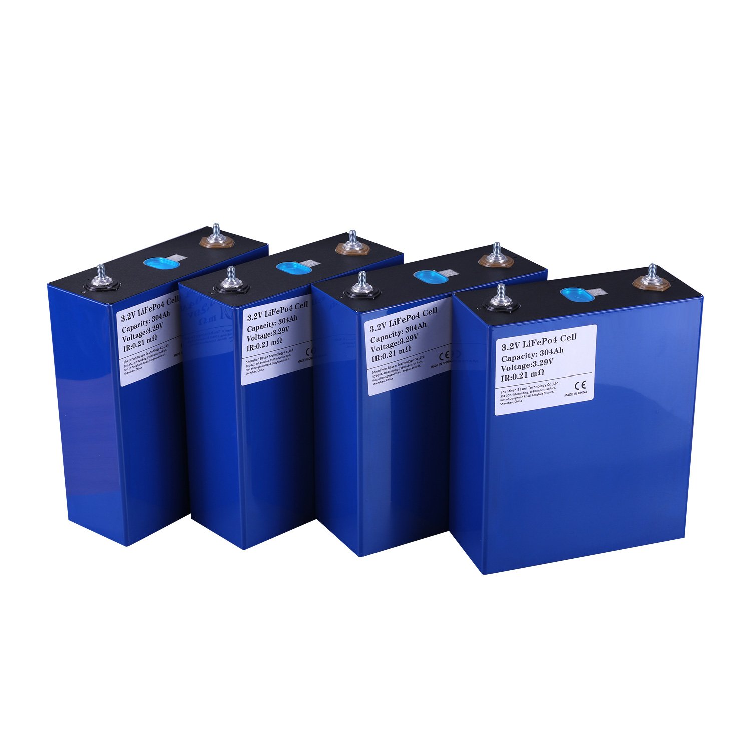 China prismatic lifepo4 battery 3.2V 304Ah deep cycle Lithium Ion batteries