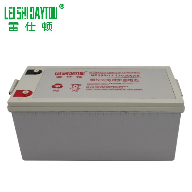 Solar Storage Battery 12V 200AH Lead Acid Battery High Performance Long Lifespan Maintenance Free Battery