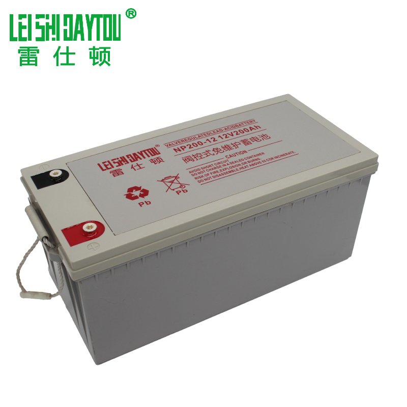 Solar Storage Battery 12V 200AH Lead Acid Battery High Performance Long Lifespan Maintenance Free Battery