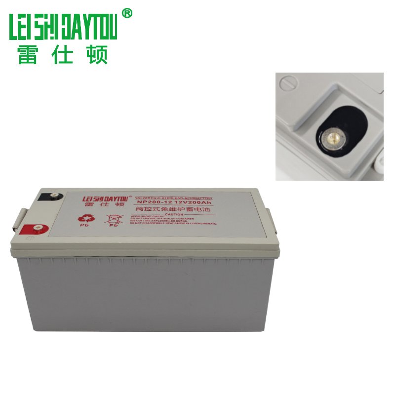 Solar Storage Battery 12V 200AH Lead Acid Battery High Performance Long Lifespan Maintenance Free Battery