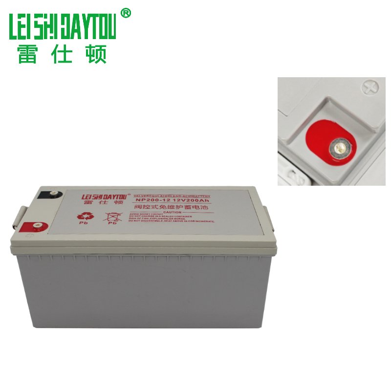 Solar Storage Battery 12V 200AH Lead Acid Battery High Performance Long Lifespan Maintenance Free Battery