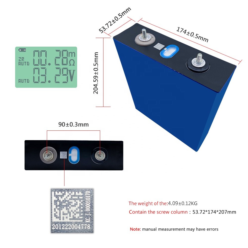 Factory DZ Directly Sale A Grade 3.2V 230Ah 100Ah 200Ah 280Ah 320Ah Solar Energy Storage Lithium Ion Batteries Car Batteries
