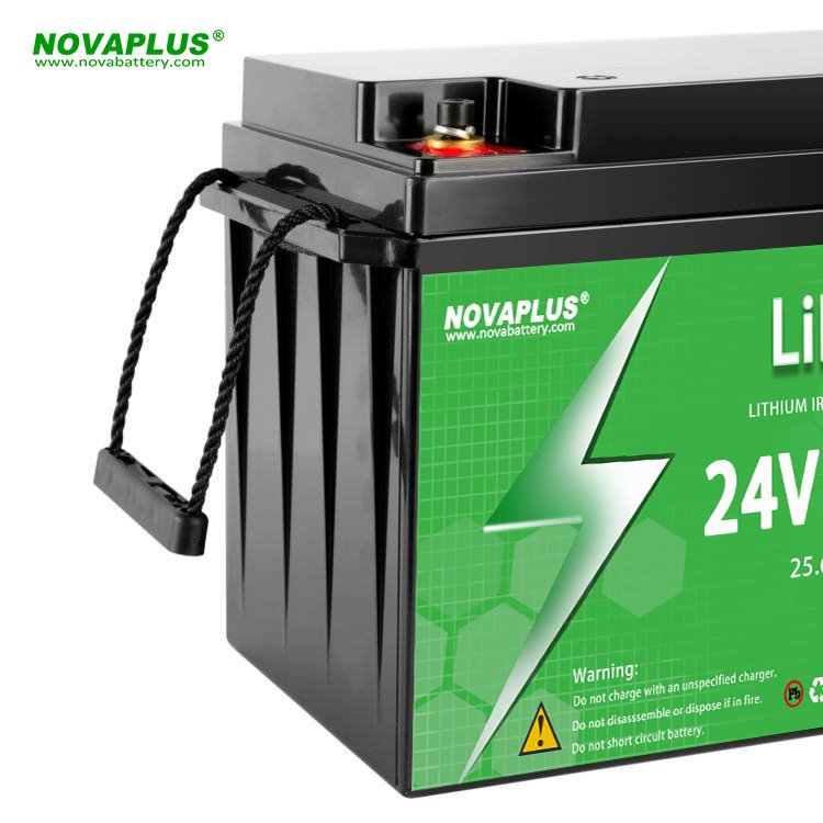 Nova deep cycle 24V 100Ah 200Ah Lithium Battery Pack LiFePO4 Battery for Replacement Lead-acid batteries
