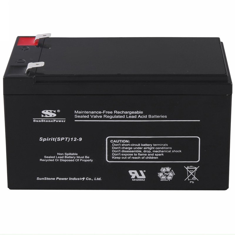 Sunstone AGM 12V 9AH Factory Price Battery Auto Control Sealed Lead Acid Maintenance Free Solar Storage Batteries