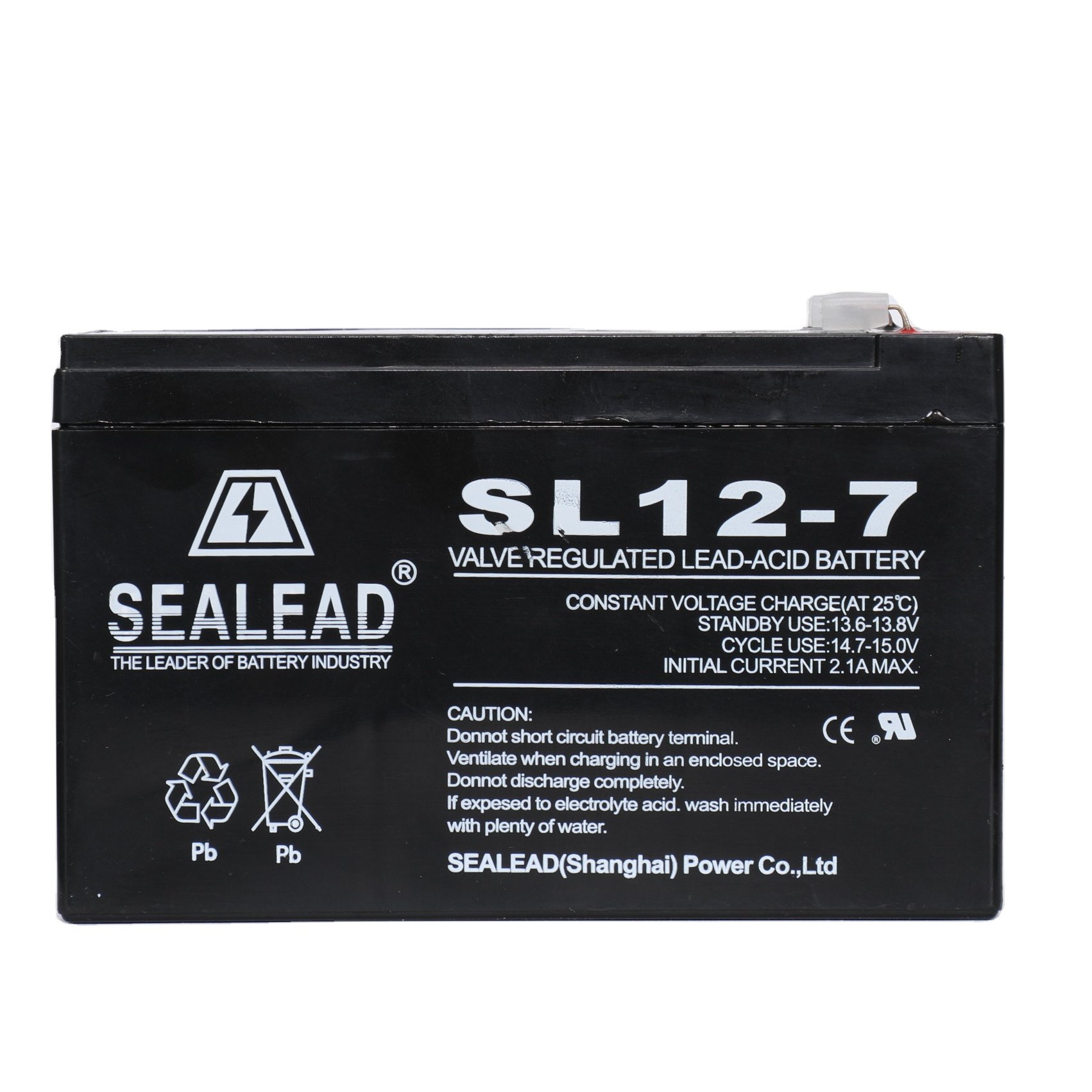 Vrla battery 12v 7ah lead acid battery for emergency
