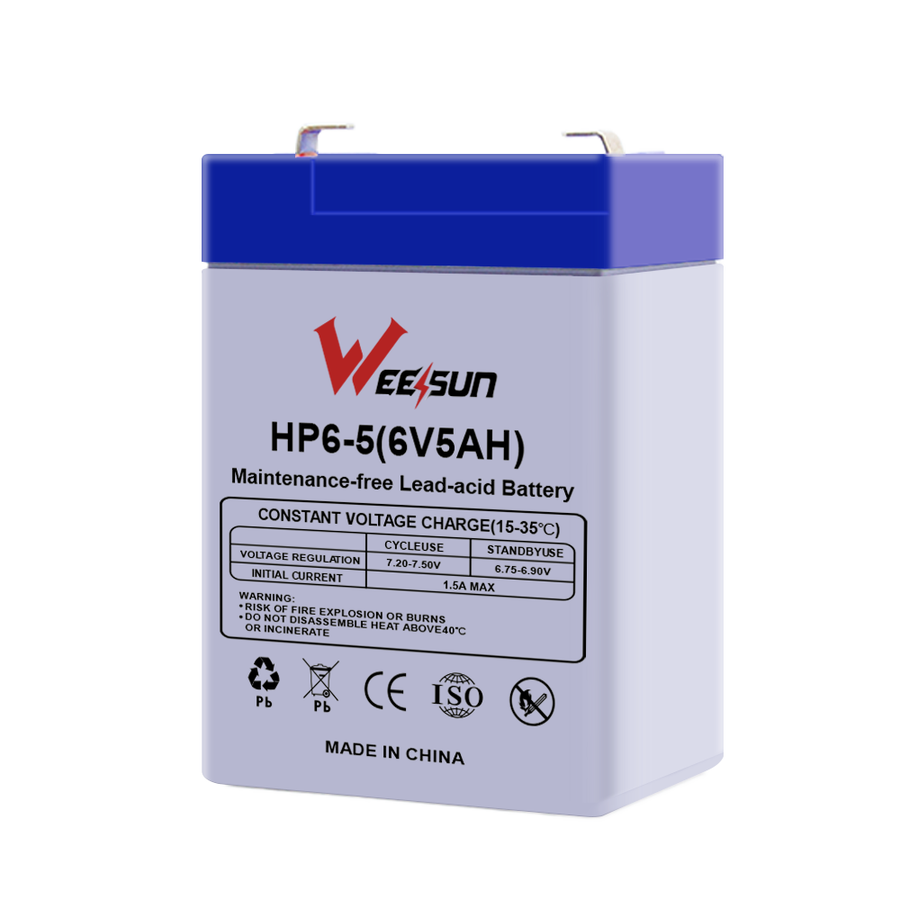 Hot sale in China 6V 4Ah 3FM4 6v 30w 6v 5 amp battery lead-acid battery for small equipment with Low Price and High Quality