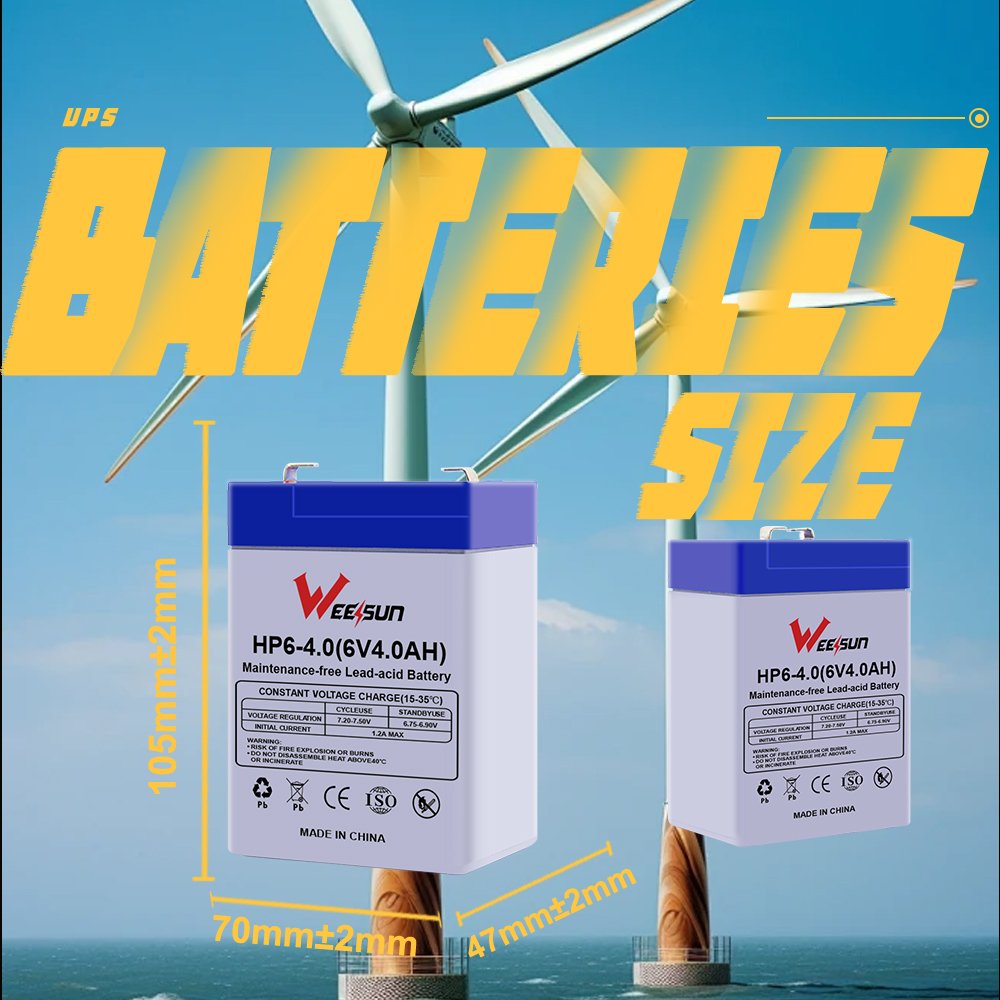 Hot sale in China 6V 4Ah 3FM4 6v 30w 6v 5 amp battery lead-acid battery for small equipment with Low Price and High Quality