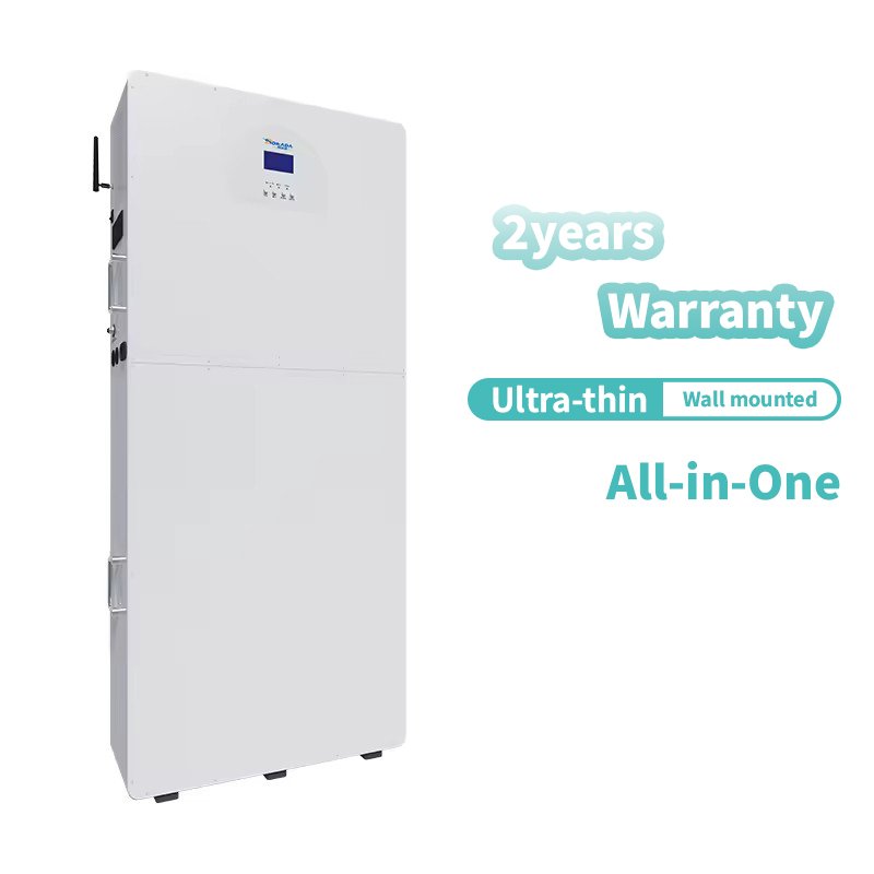 48v 5kw 10kw All in one solar inverter battery 10kwh 20kwh energy lithium ion battery stackable module solar system