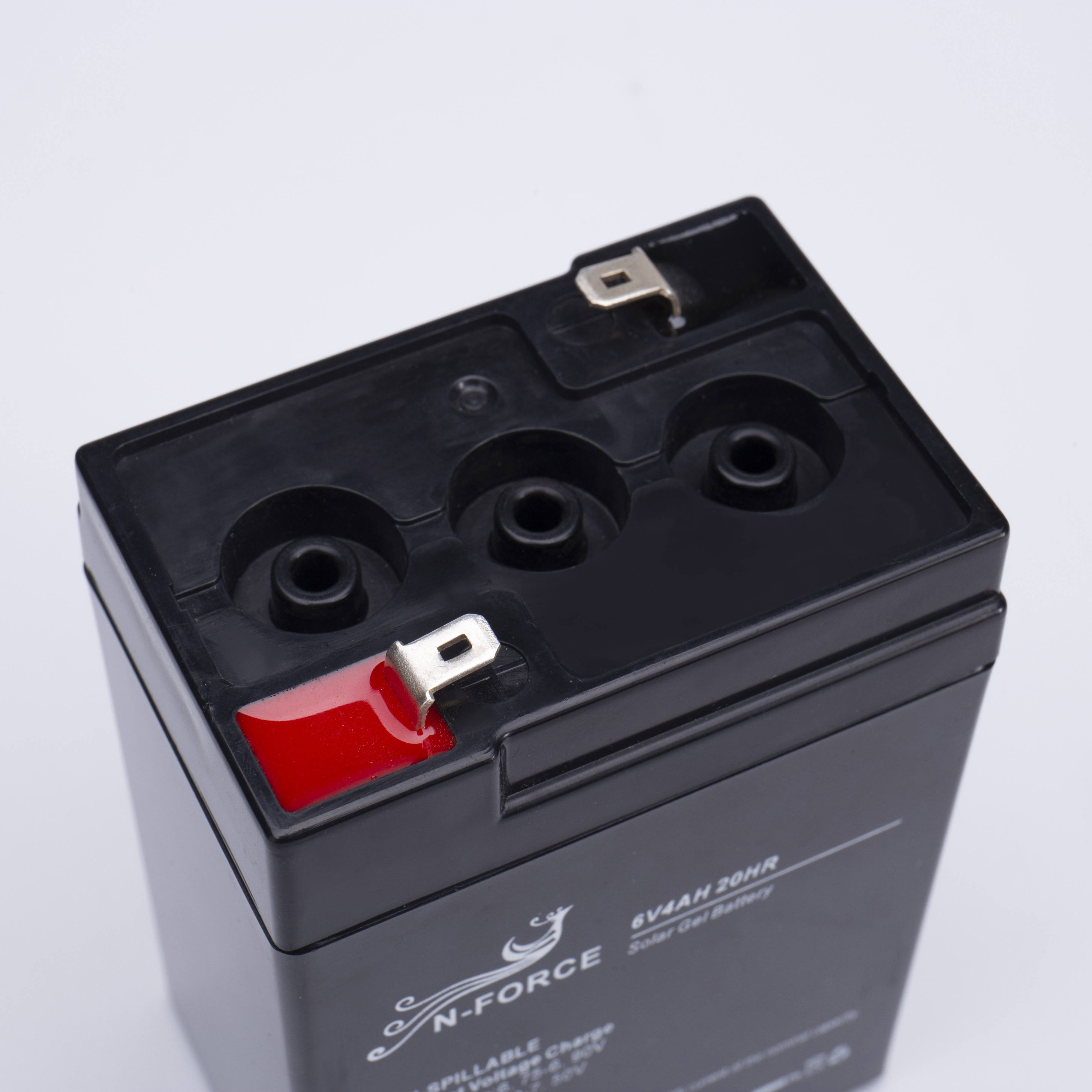 High reliability AGM sealed lead acid battery 6v 4ah 20hr for solar system