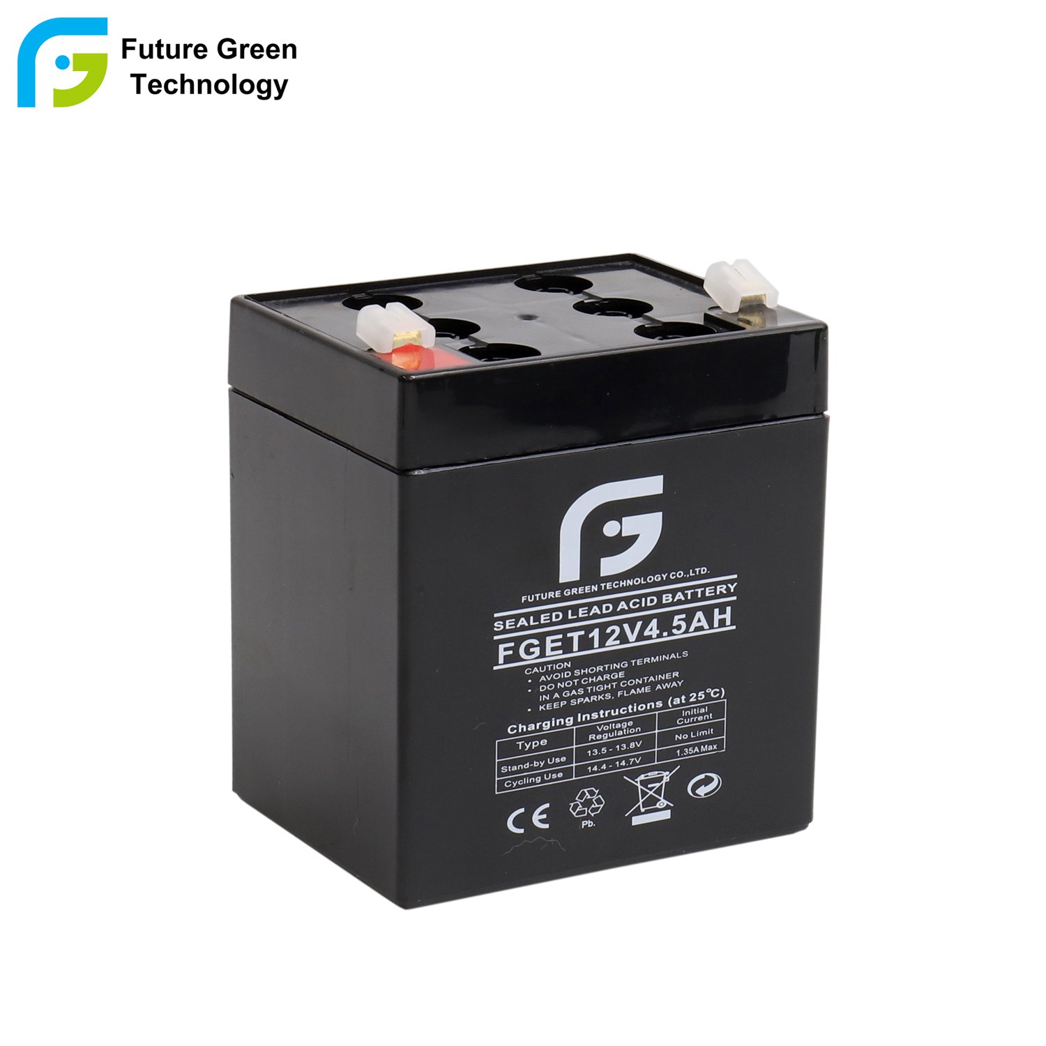 12V 4.5Ah OEM Deep Cycle Lead Acid Battery Sealed Storage UPS Alarm System 20hr Rechargeable Direct from China