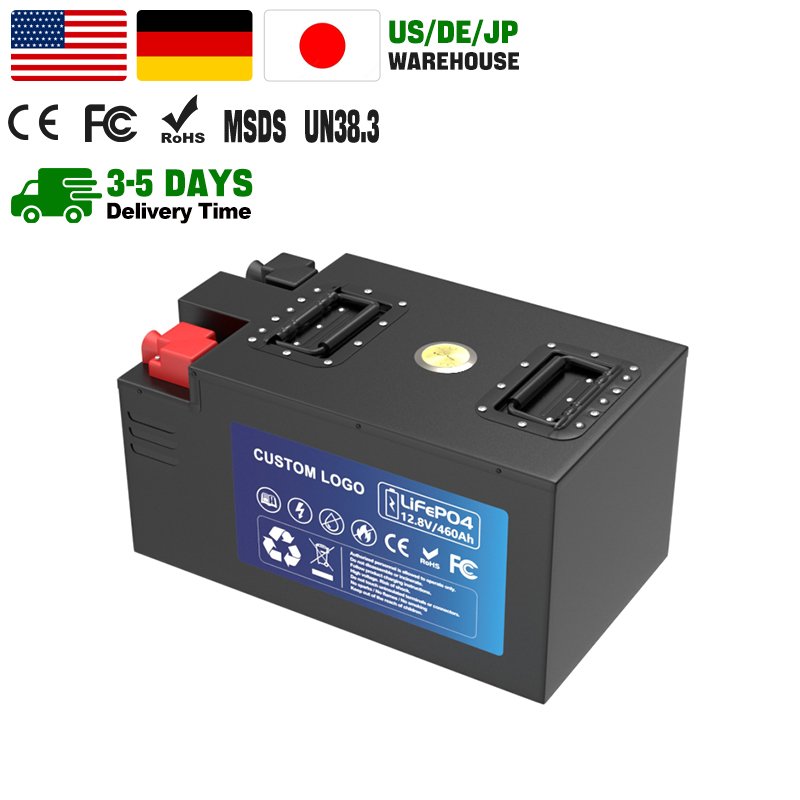 EU warehouse 12v 460ah Lithium Battery Pack 12v 230ah rv battery Deep Cycle lifepo4 rv Battery