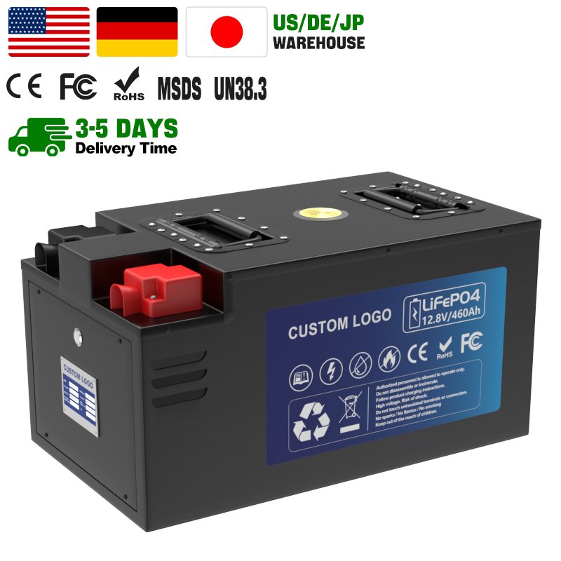 EU warehouse 12v 460ah Lithium Battery Pack 12v 230ah rv battery Deep Cycle lifepo4 rv Battery