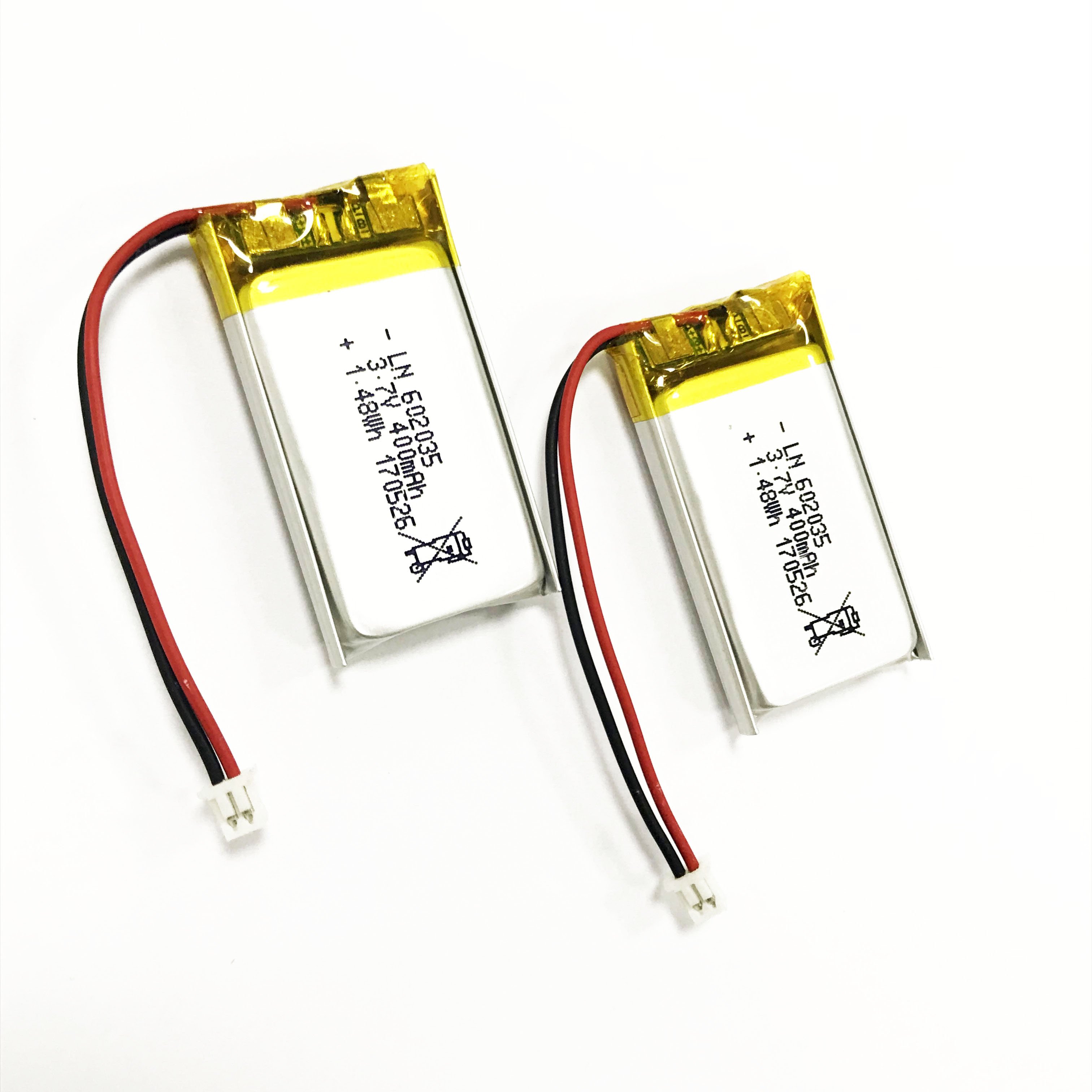 Li-Ion Battery 450Ma 470Mah Li Polymer 582535 702530 500Mah 570Mah 3.7V 702035 Lithium Ion Battery