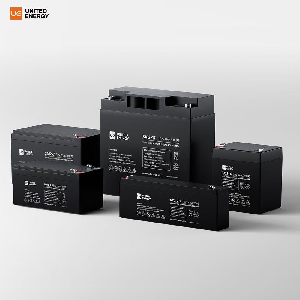 Ue Agm Lead Acid Batteries 12V 7Ah 8Ah 9Ah Batteries For Solar Panels