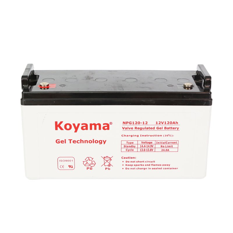 High Quality Lead Acid Batteries 12V 120Ah Deep Cycle Gel battery for UPS Telecom Lighting