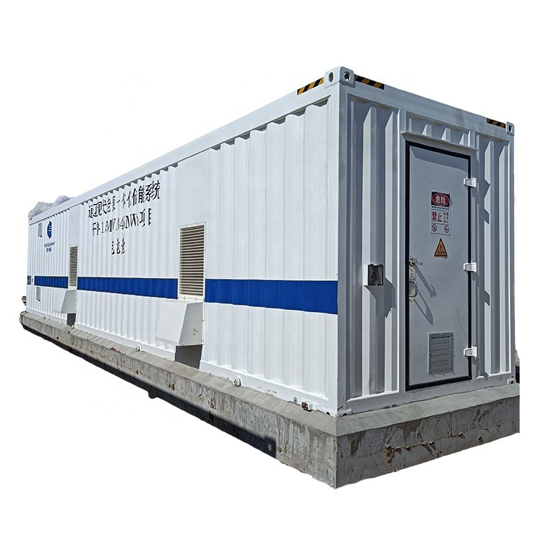 2MWh High-power Outdoor Energy Storage Power Hybrid Lithium Battery Solar Power System 1000KW On Grid ESS