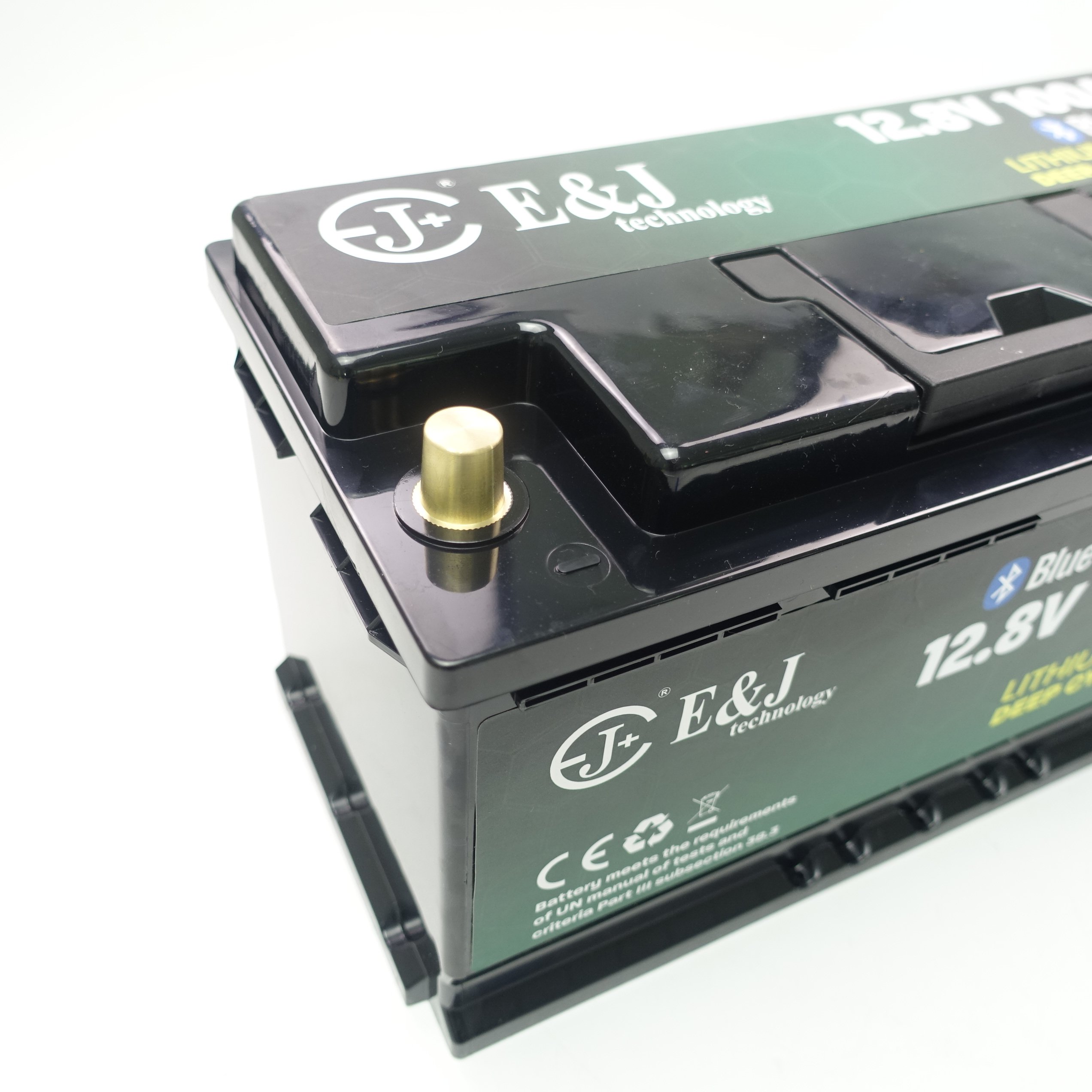 BT 4.0 12V 100Ah smart BMS RV underseat lifepo4 lithium ion battery 160A continuous 320A peak discharge MFDIN80