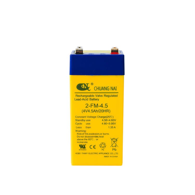 TIANYI Lead-acid Batteries 4V 4.5AH 20HR For Electronic Scale
