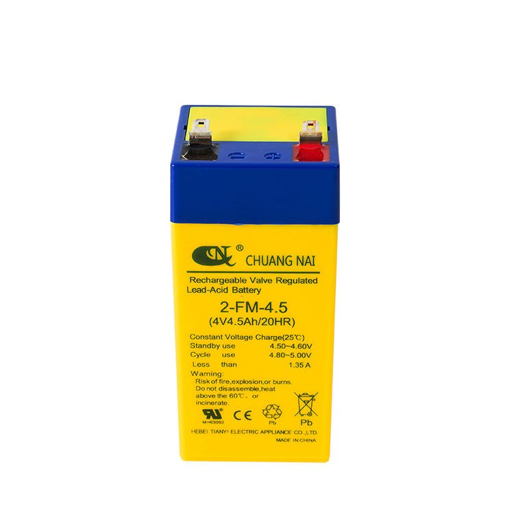TIANYI Lead-acid Batteries 4V 4.5AH 20HR For Electronic Scale