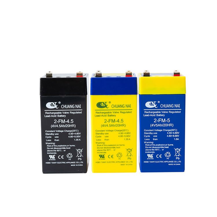 TIANYI Lead-acid Batteries 4V 4.5AH 20HR For Electronic Scale
