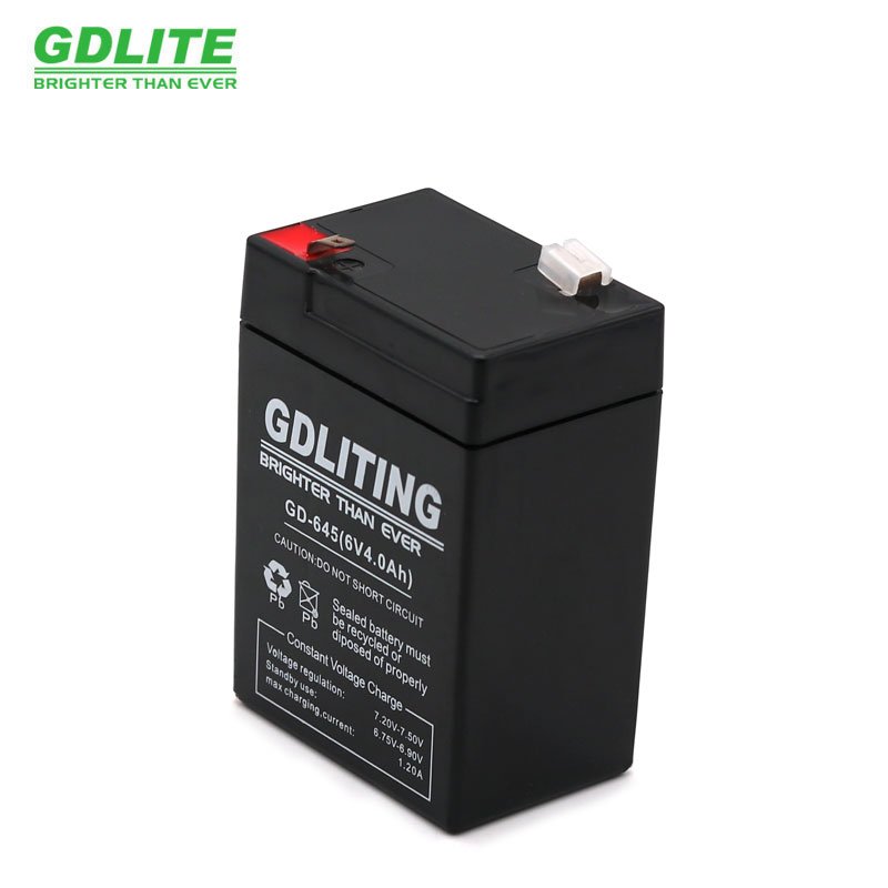 Factory Direct 6v 4.5ah Sealed Lead Acid Battery GD645 Rechargeable Solar Energy Storage Battery