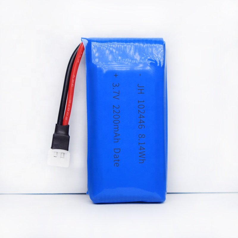 Rechargeable Li-polymer Li-ion 3.7V 7.4V 1200mAh lipo battery 102446 462446 103040 with wire connector PCB NTC for rc car