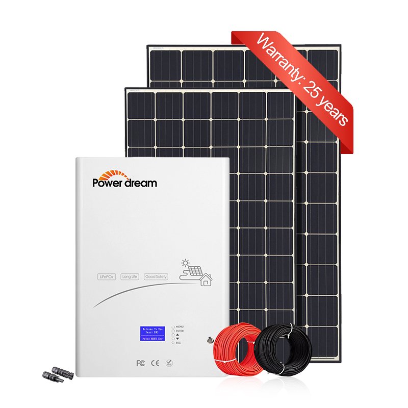 Power Dream 10KW On Grid System Professional Wholesale Home Complete Solar Power System On Grid Solar System