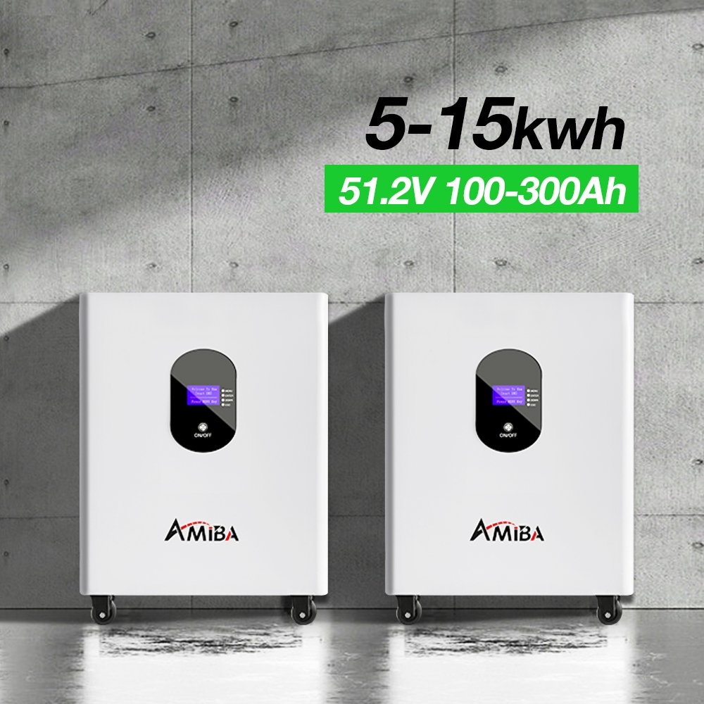 powerwall 48v 200ah 10kwh home lithium battery storage 5kw 51.2v 100ah Wall Mounted lifepo4 battery energy solar system