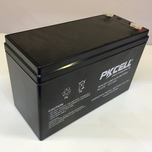 12v 7ah Sealed Lead Acid battery 2000g weight