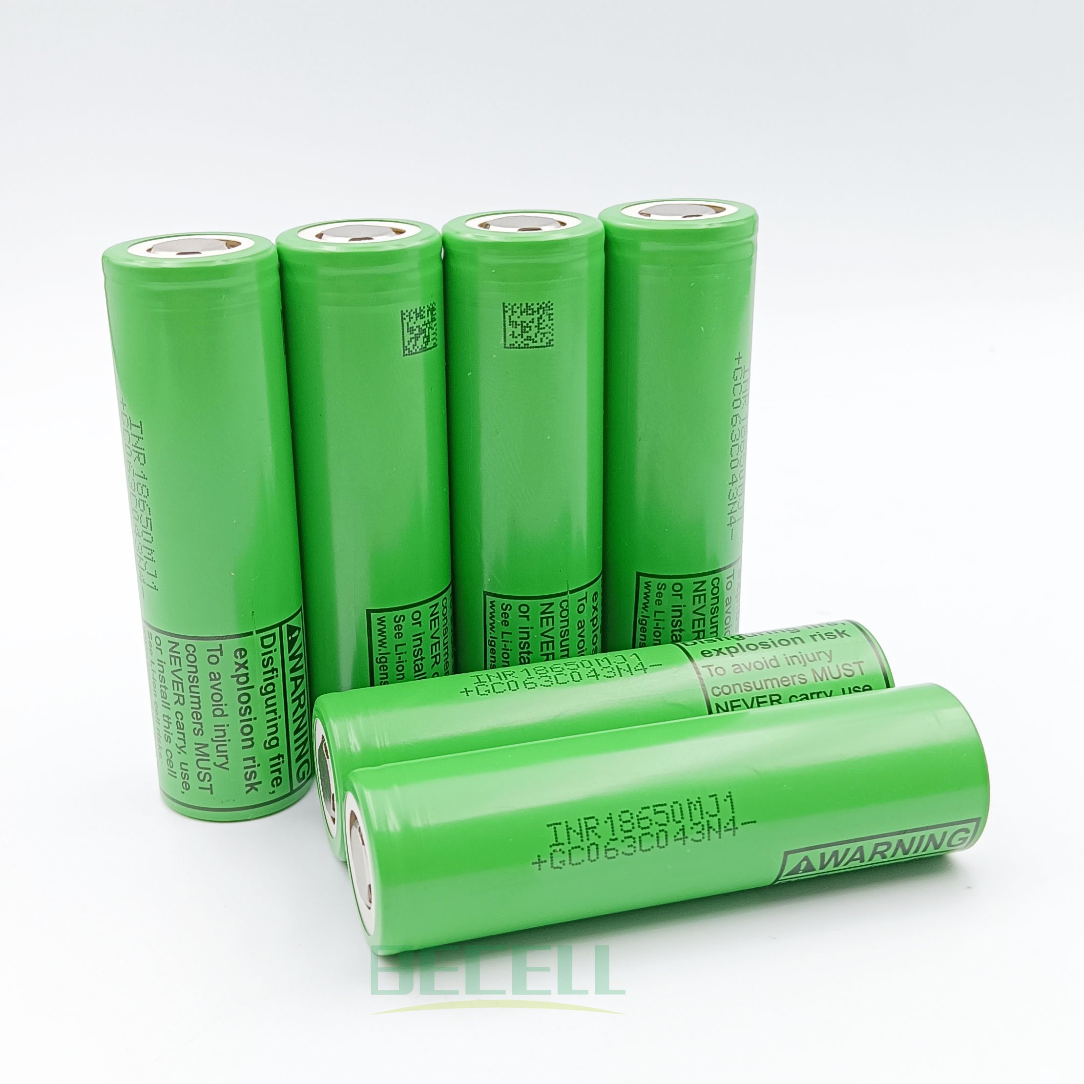 Korea Genuine Brand 18650 Mj1 3.6V 3500mah Rechargeable Li Ion Battery 10a High Drain 18650 cells Mj1 18650 battery 3500mA
