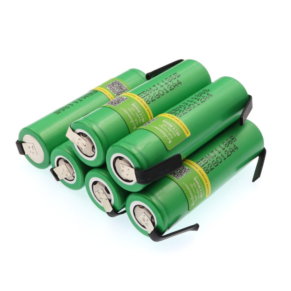 Korea Genuine Brand 18650 Mj1 3.6V 3500mah Rechargeable Li Ion Battery 10a High Drain 18650 cells Mj1 18650 battery 3500mA