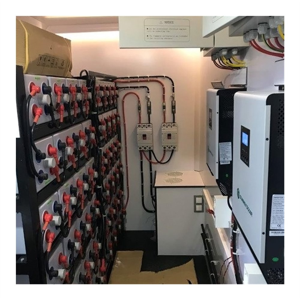 EnergyCreative EU Free Shipping 6KW 10KW 20KW 30KW Half Cells 182mm Solar Panels Cells 48V Lifepo4 Battery Solar Energy System