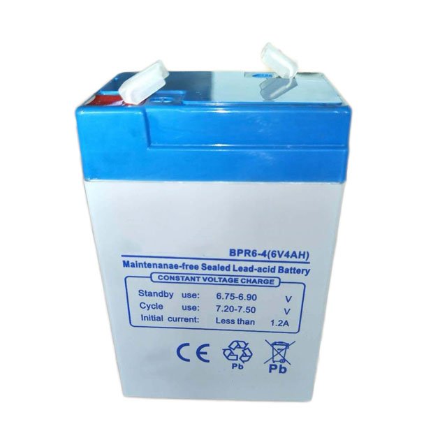 Sealed lead acid battery agm ups battery 6V4.5Ah lighting and alarm system electronic scale lead acid battery