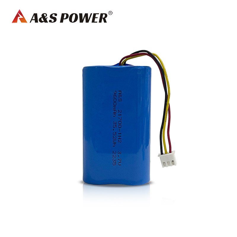 Manufacturer 18650 Li-ion battery pack 3.7V 9600mAh 1S2P 21700 lithium ion battery pack
