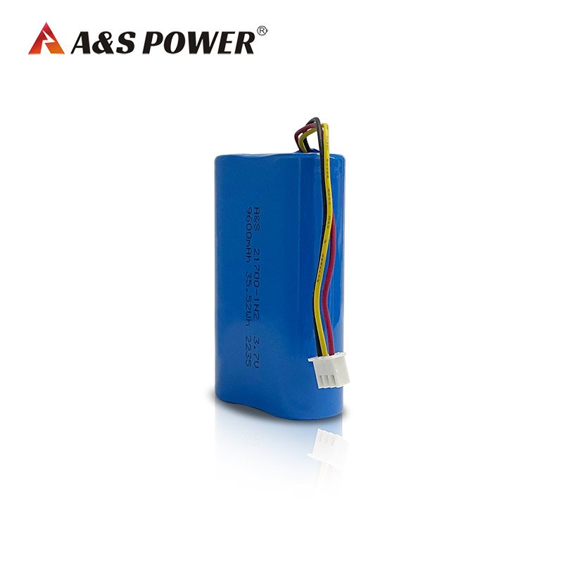 Manufacturer 18650 Li-ion battery pack 3.7V 9600mAh 1S2P 21700 lithium ion battery pack