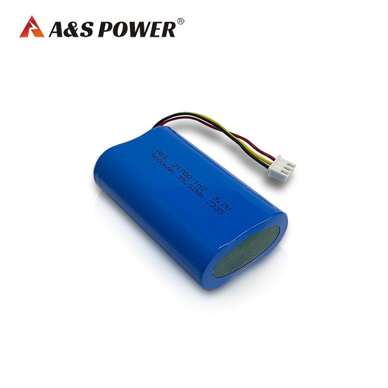 Manufacturer 18650 Li-ion battery pack 3.7V 9600mAh 1S2P 21700 lithium ion battery pack