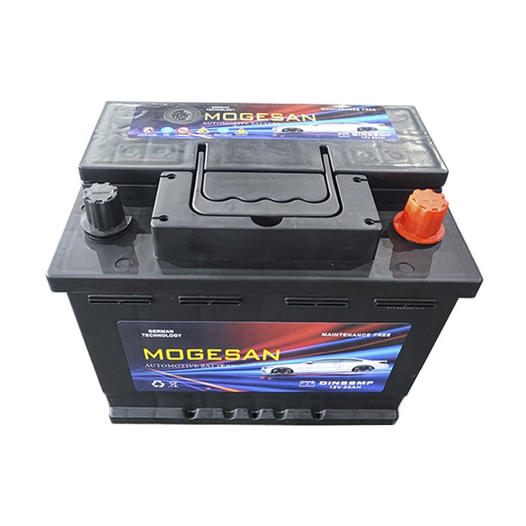 Good Quality Rechargeable DIN55MF 12v 55ah 65ah 100ah 150ah Sealed Lead Acid Car Battery
