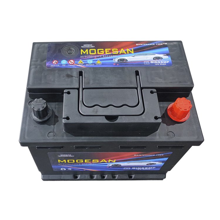 Good Quality Rechargeable DIN55MF 12v 55ah 65ah 100ah 150ah Sealed Lead Acid Car Battery