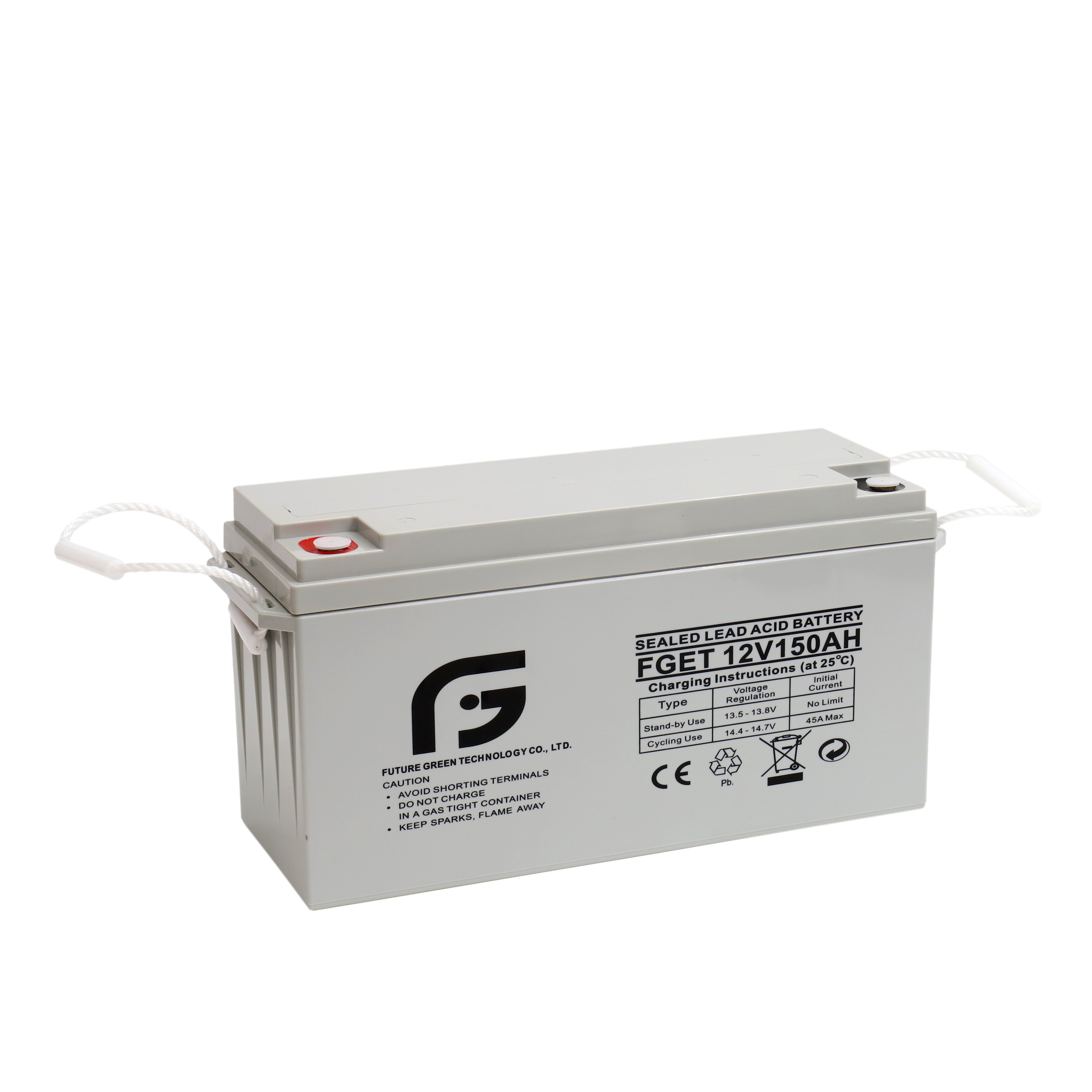 12V134ah Lead Acid Battery High Quality Rechargeable Factory Stock Best Price Deep Cycle Gel Storage Sealed Type