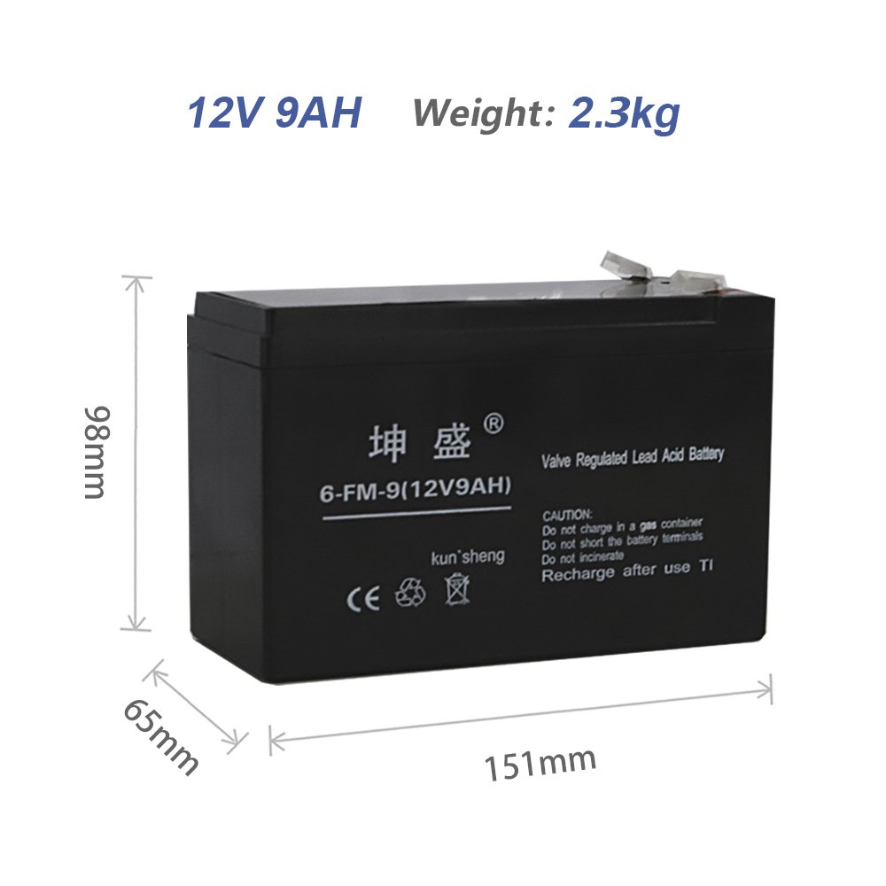 Energy Storage Ups Battery 12v 7ah 12v 8ah 12v 12ah 12v 9ah Sealed Lead Acid Agriculture Sprayer Battery Motorcycle Battery