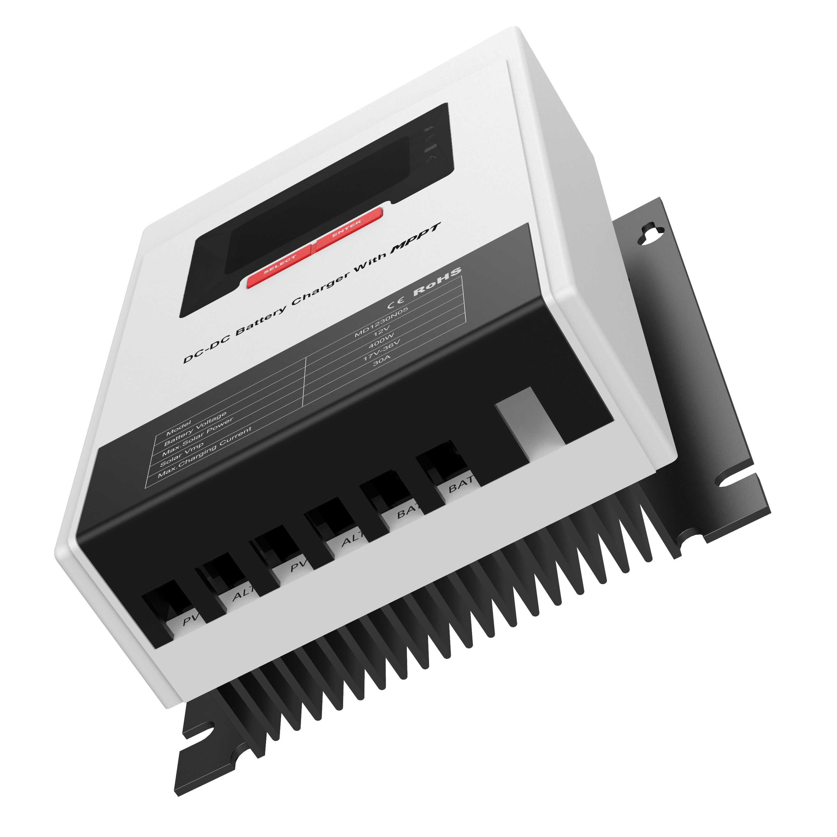 SRNE Mppt Controller In Rv System 30a Lead Acid And Lifepo4 Battery Available With Communication Function