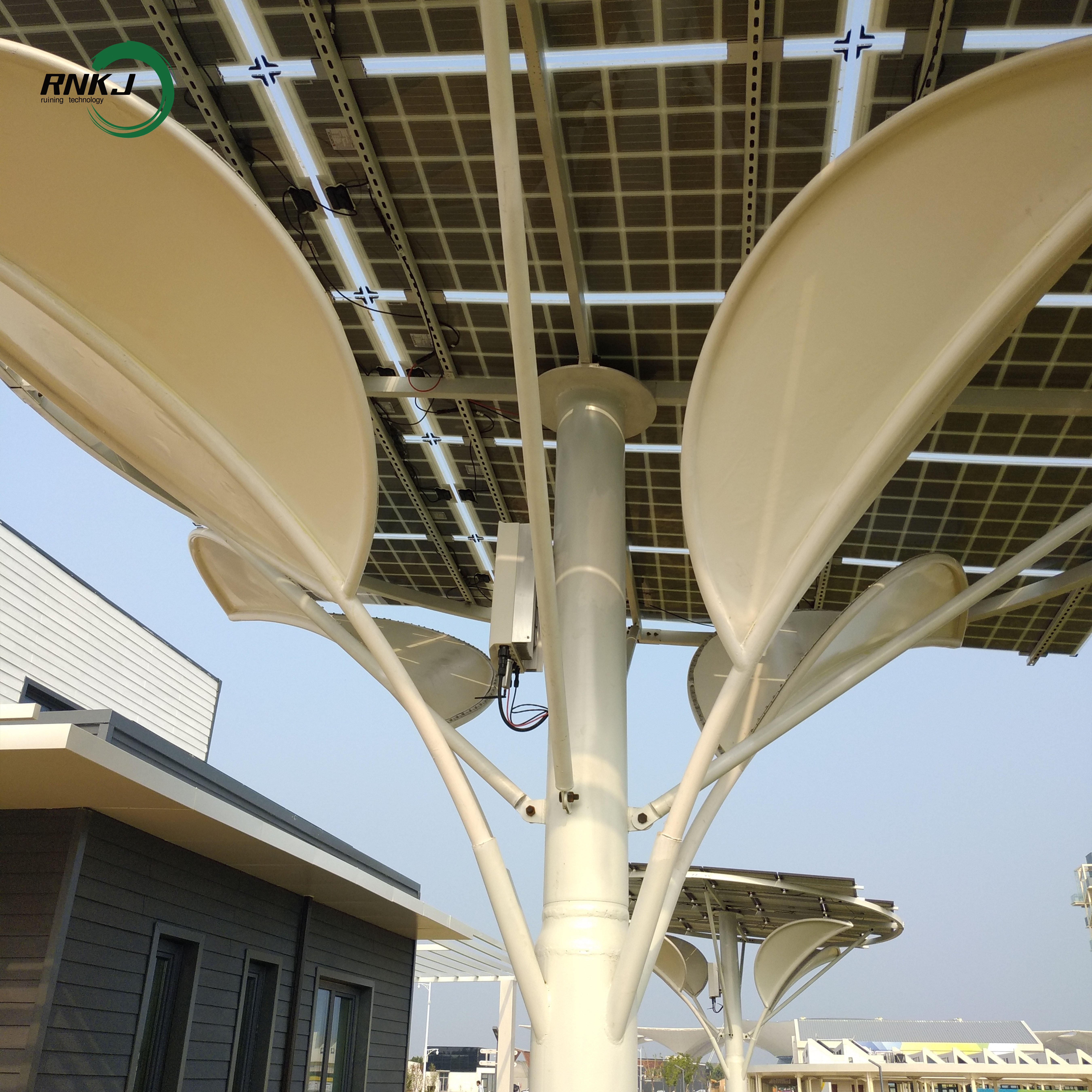 RNKJ Brand customized Solar Battery 48V Alarm garden solar Kit Panel Solar Panels Light Solar tree
