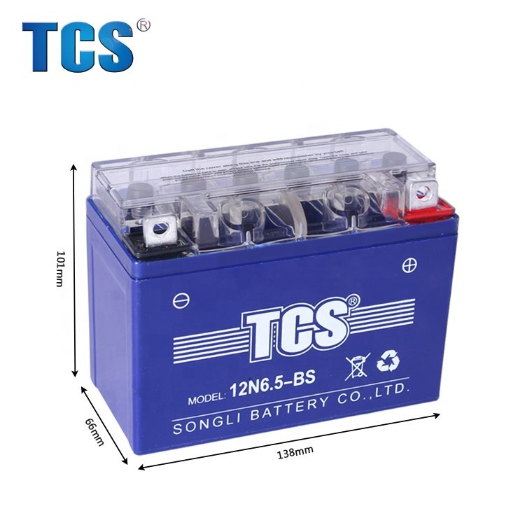 12V 6.5Ah Sealed Lead Acid Motorcycle Battery