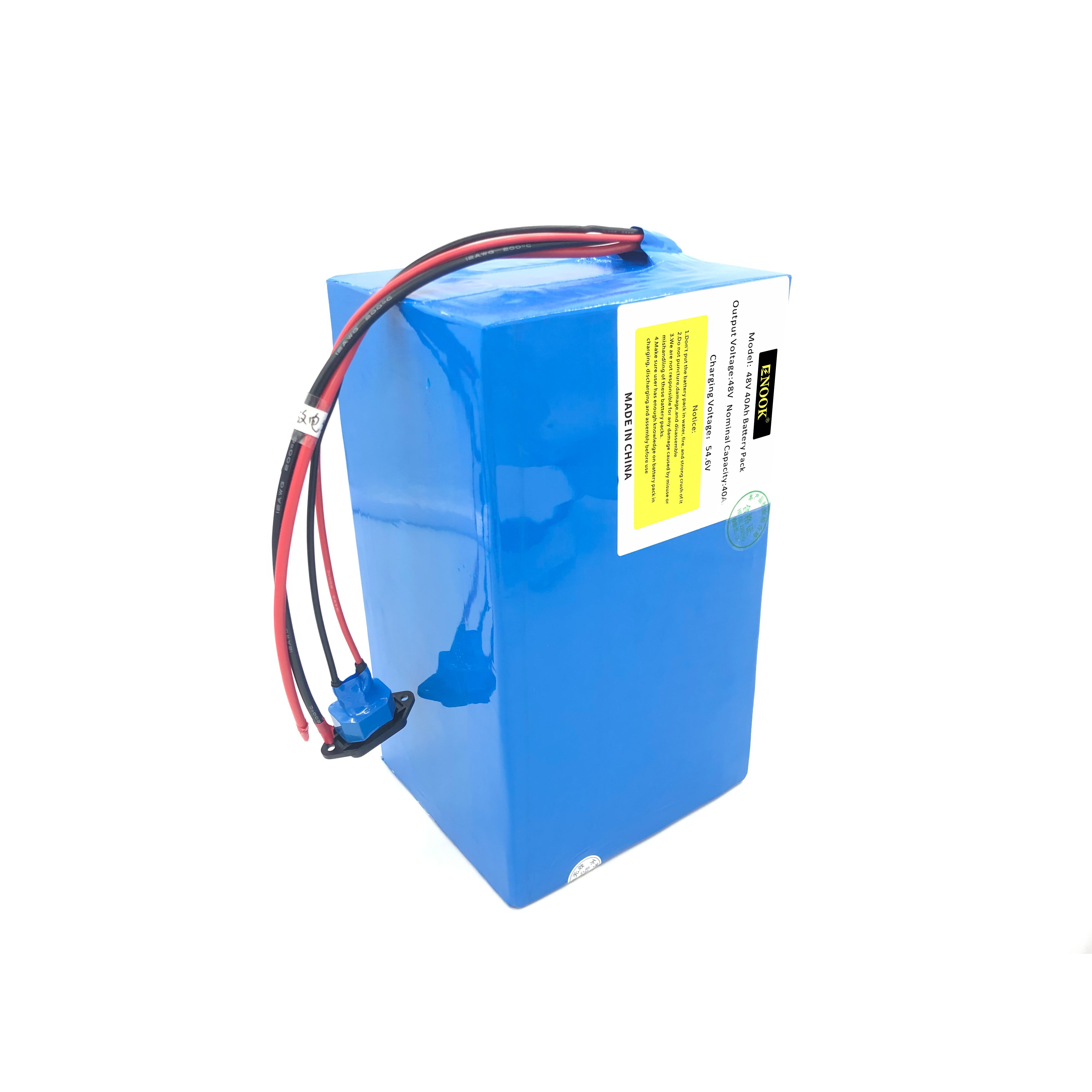 48V 40Ah battery pack lithium ion battery pack for E-bike,electric scooter